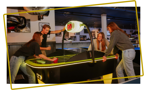 sportsbar airhockeytafel